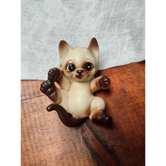 Siamese Cat Figurine,Vintage Japan Cat - Picture 1 of 6